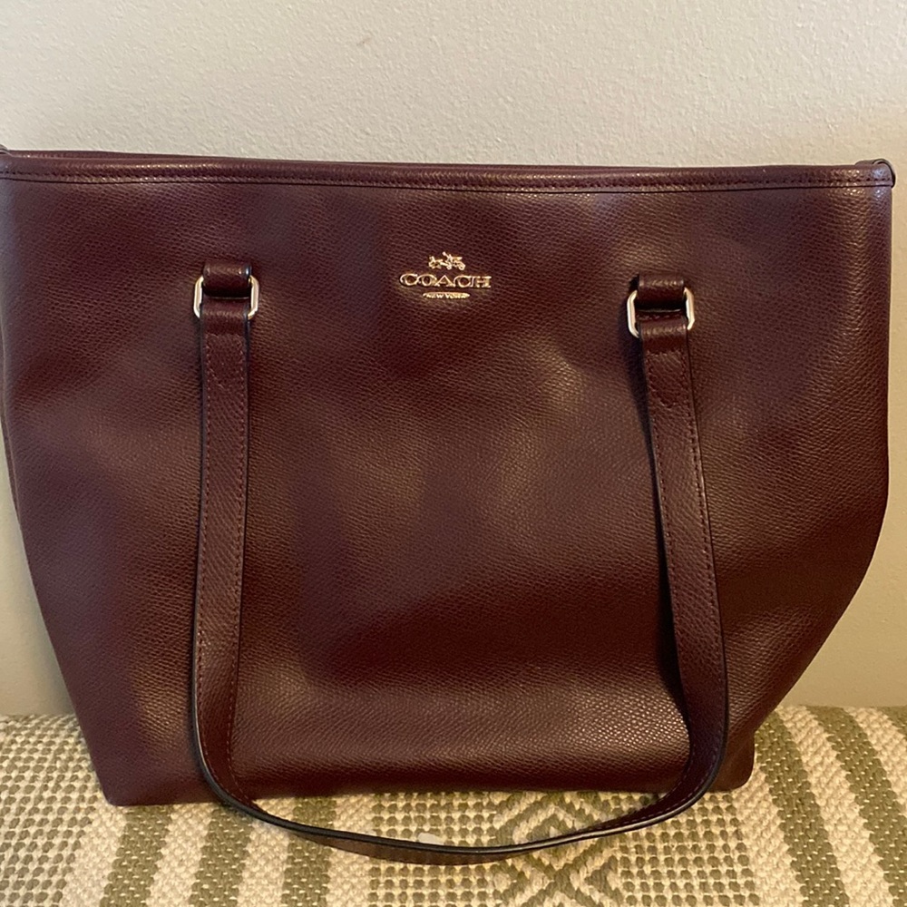 Purple Coach Purse